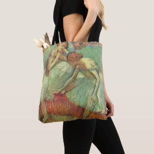 Bolsa Tote Bailarinas em Verde de Edgar Degas, Balé Antigo