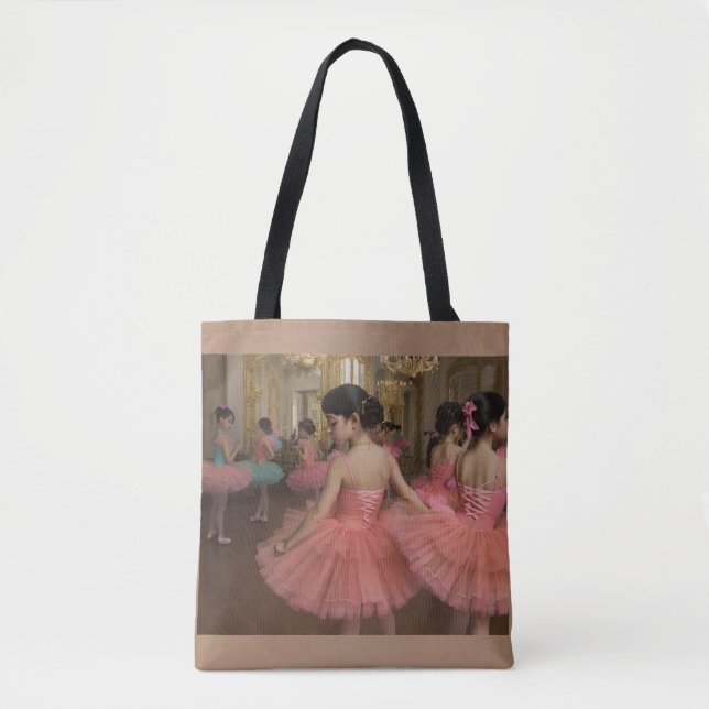 Bolsa Tote Bailarinas en una gran sala de estilo rocóco (Frente)