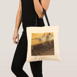 Bolsa Tote Bailarinas na Barra por Edgar Degas, Balé Vintage