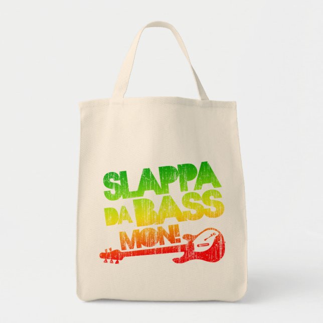 Bolsa Tote Baixo segunda-feira de Slappa a Dinamarca! (Frente)