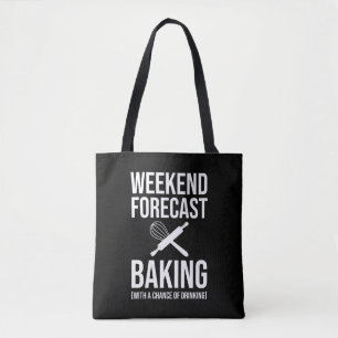 Bolsa Tote Baking De Previsão De Fim De Semana Com Possibilid