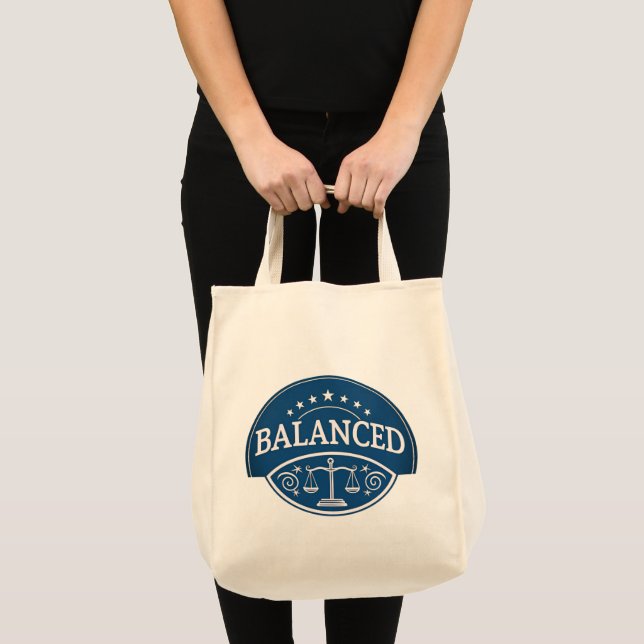 Bolsa Tote Balanced Grocery Tote Bag (Frente (produto))