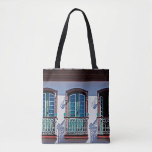 Bolsa Tote Balcões na fachada em Diamantina, Minas Gerais, B