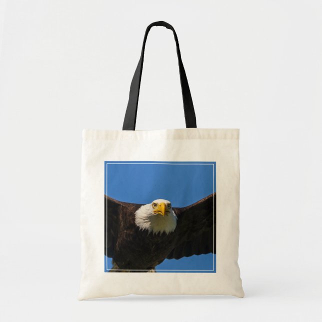Bolsa Tote Bald Eagle Flyby Up Close (Frente)