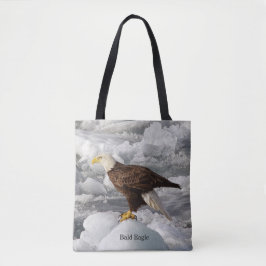Bolsa Tote Bald Eagle por todo o saco