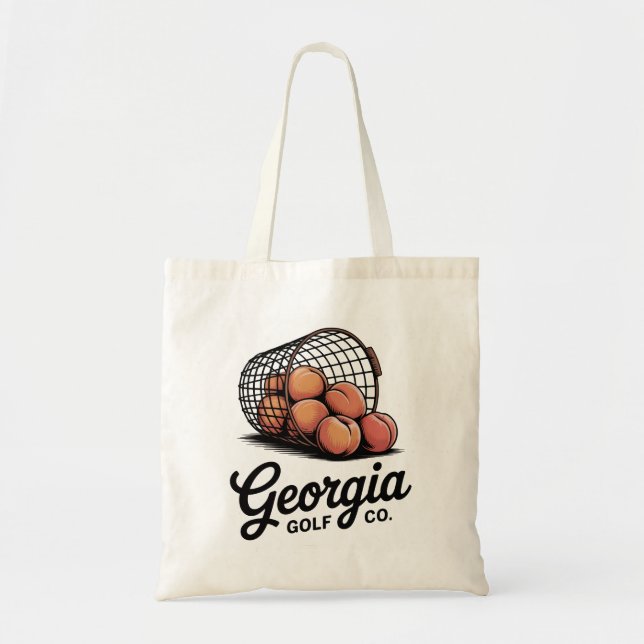 Bolsa Tote Balde de Alcance da Green Georgia Golf Co  (Frente)