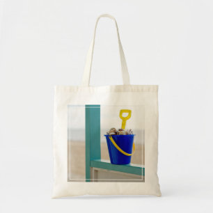 Bolsa Tote Balde enchido com os Seashells