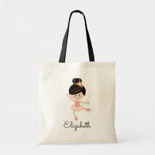 Bolsa Tote Balé asiático Ballerina Tote Bag