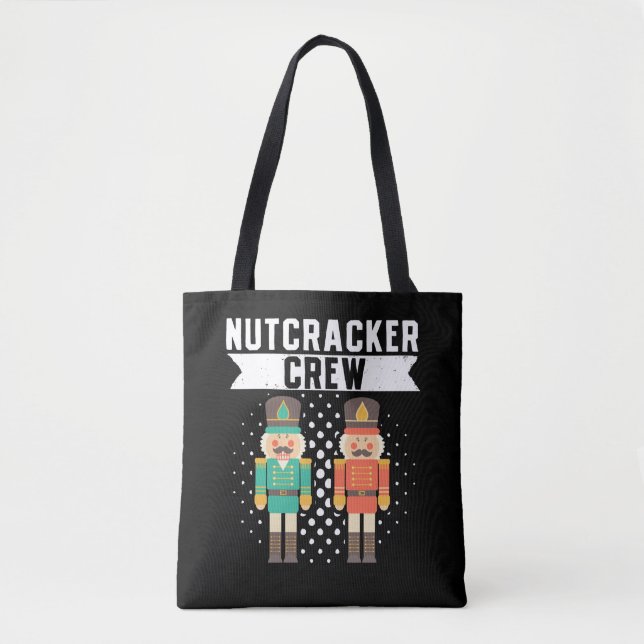 Bolsa Tote Balé Dance Nutcracker Crew (Frente)