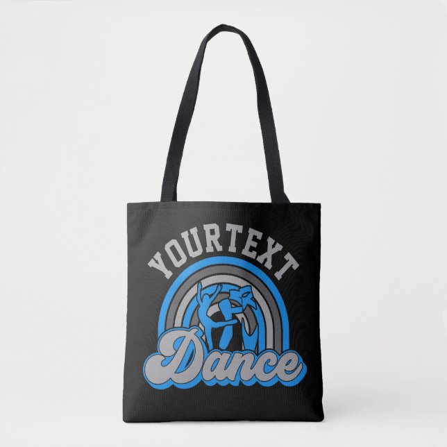 Bolsa Tote Balé Dancer ADD TEXT Classic Dance Executor (Frente)