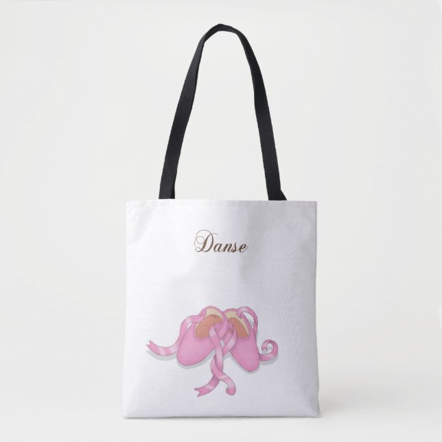 Bolsa Tote Balé "Danse" Slippers Ballerina (Frente)