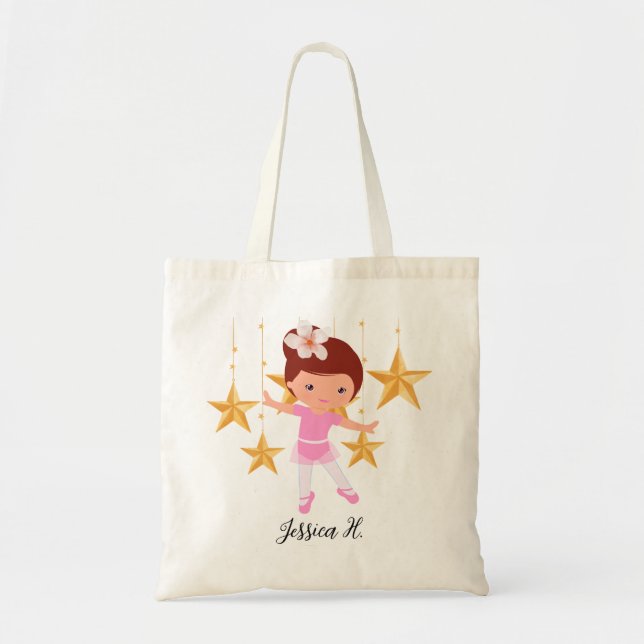 Bolsa Tote Balé de Ballerina (Frente)
