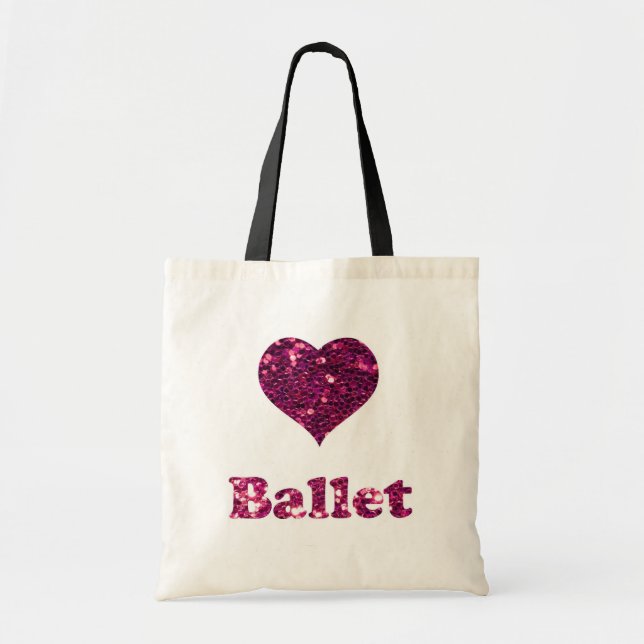 Bolsa Tote Balé do amor (Frente)
