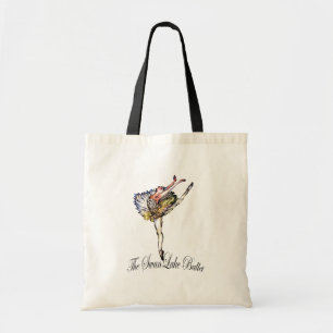 Bolsa Tote Balé original do lago swan por Latidaballet!