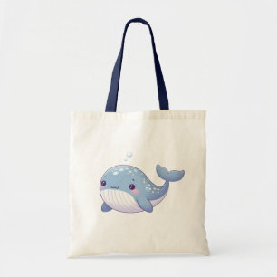 Bolsa Tote Baleia costeira/náutica