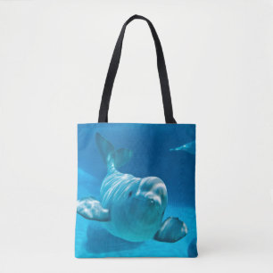 Bolsa Tote Baleia da beluga