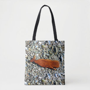 Bolsa Tote baleia handmade da arte popular