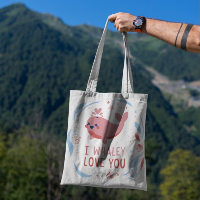 Bolsa Tote Baleia No Amor Saco De Sapo De Binho (Criador carregado)