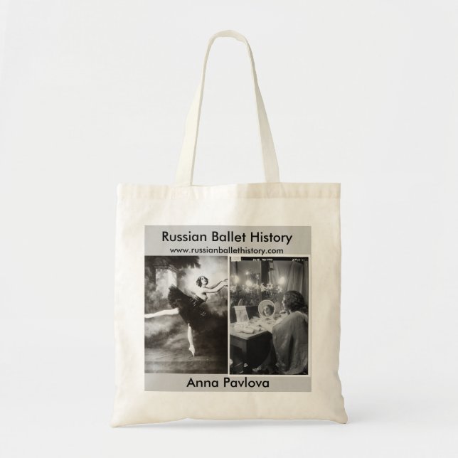 Bolsa Tote Balés Russes Anna Pavlova (Frente)