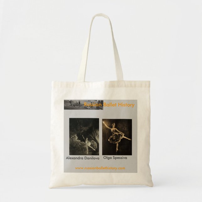 Bolsa Tote Balés Russes Danilova/Spessiva (Frente)