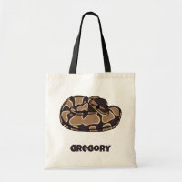 Ball Python Cobra, Brown e Tan Personalizados