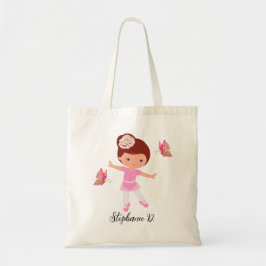Bolsa Tote Ballerina Butterfly Amigos Tutu Balé Girl
