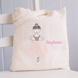 Bolsa Tote Ballerina Personalizada a Rosa