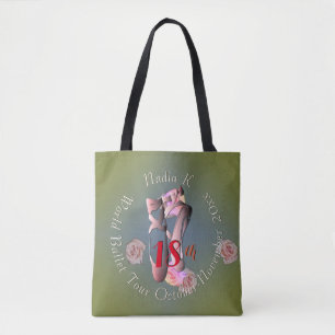 Bolsa Tote Ballerina Pointe Retro