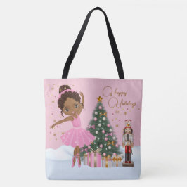 Bolsa Tote Ballerina, uma cidadã africana americana, natalina