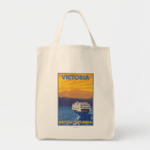 Bolsa Tote Balsa e montanhas - Victoria, BC Canadá