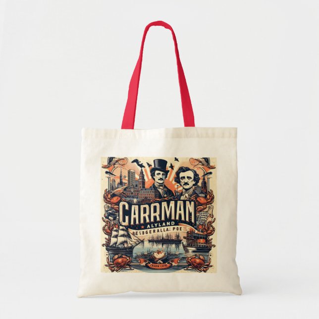 Bolsa Tote  Baltimore Bites & Literary Nights Tote (Frente)