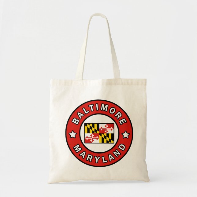 Bolsa Tote Baltimore Maryland (Frente)