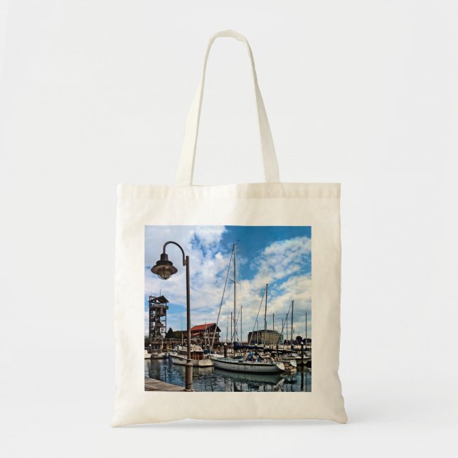 Bolsa Tote Baltimore MD - Marina Perto dos Fells Point (Frente)