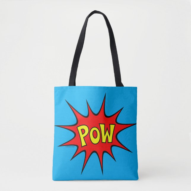 Bolsa Tote Bam! Pow! Livro de banda desenhada (Frente)