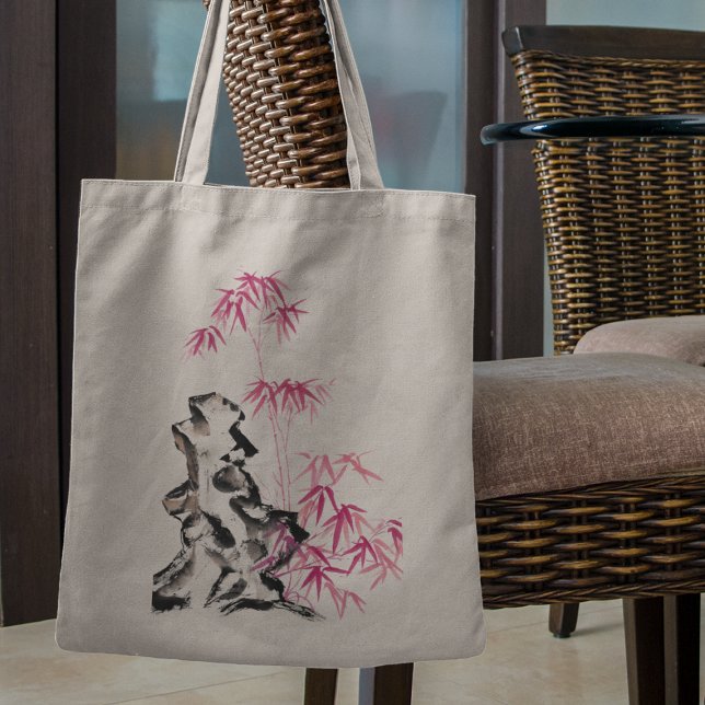 Bolsa Tote Bambu - vermelho (Criador carregado)