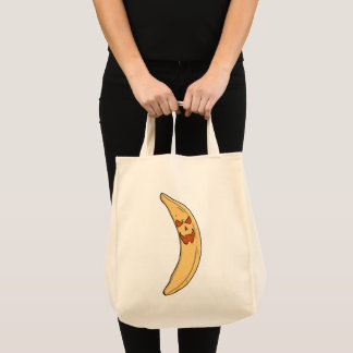 Bolsa Tote Banana Jack-o-Lanterna