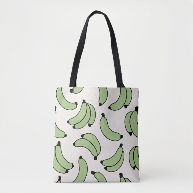 Bolsa Tote Banana Parade Sage Green (Frente)