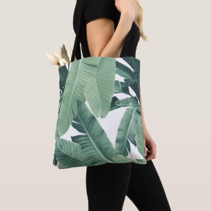 Bolsa Tote Banana Tropical Deixa a selva #4b #tropical #wall