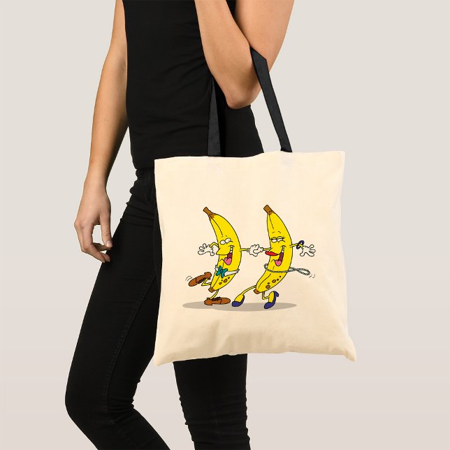 Bolsa Tote Bananas dançantes Saco de Tote (Criador carregado)