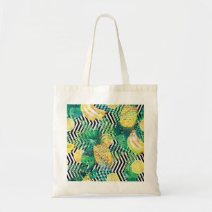 Bolsa Tote Bananas Exóticas Limões Tropicais