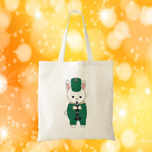 Bolsa Tote Banda Clarinet Coelho Marchante Dourado
