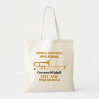 Banda de Segundo grau Trombone Dourada Personaliza