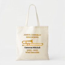 Banda de Segundo grau Trombone Dourada Personaliza