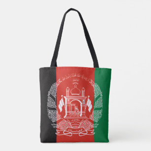 Bolsa Tote Bandeira Afegã, Bandeira do Afeganistão
