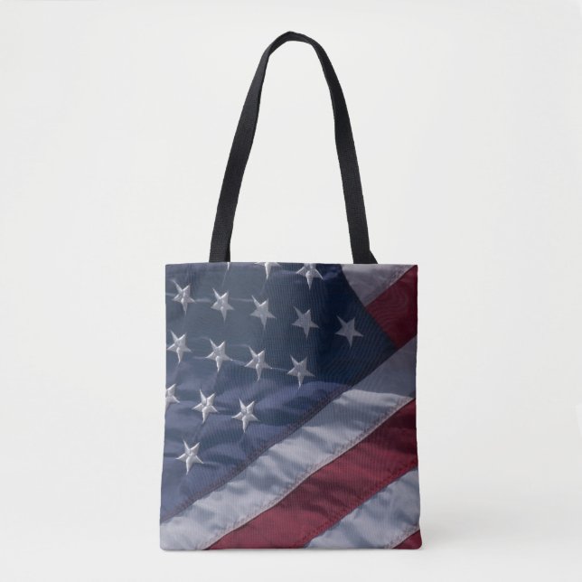 Bolsa Tote Bandeira americana (Frente)