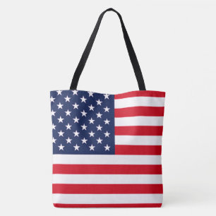 Bolsa Tote Bandeira Americana