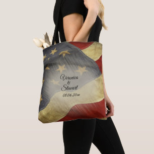 Bolsa Tote Bandeira Americana Incomodada