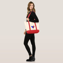 Bolsa Tote bandeira americana patriótica casamento de Quatro