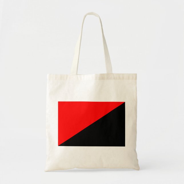 Bolsa Tote Bandeira Anarquista (Anarquismo) (Frente)