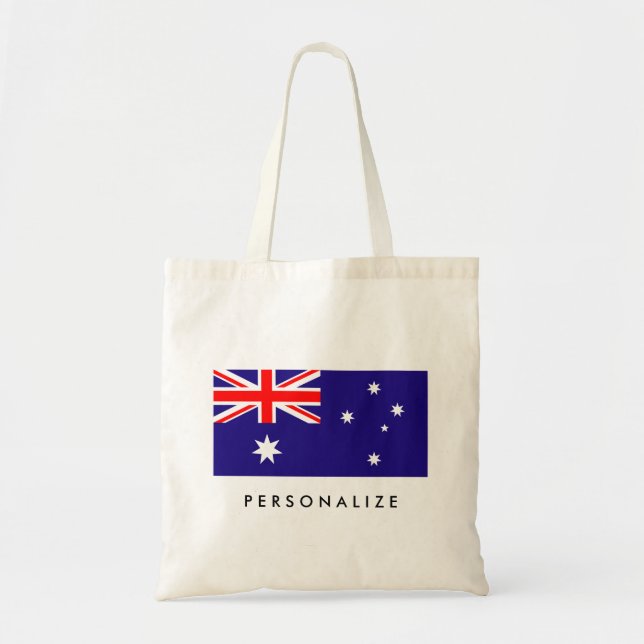 Bolsa Tote Bandeira australiana - festa do Dia da Austrália (Frente)